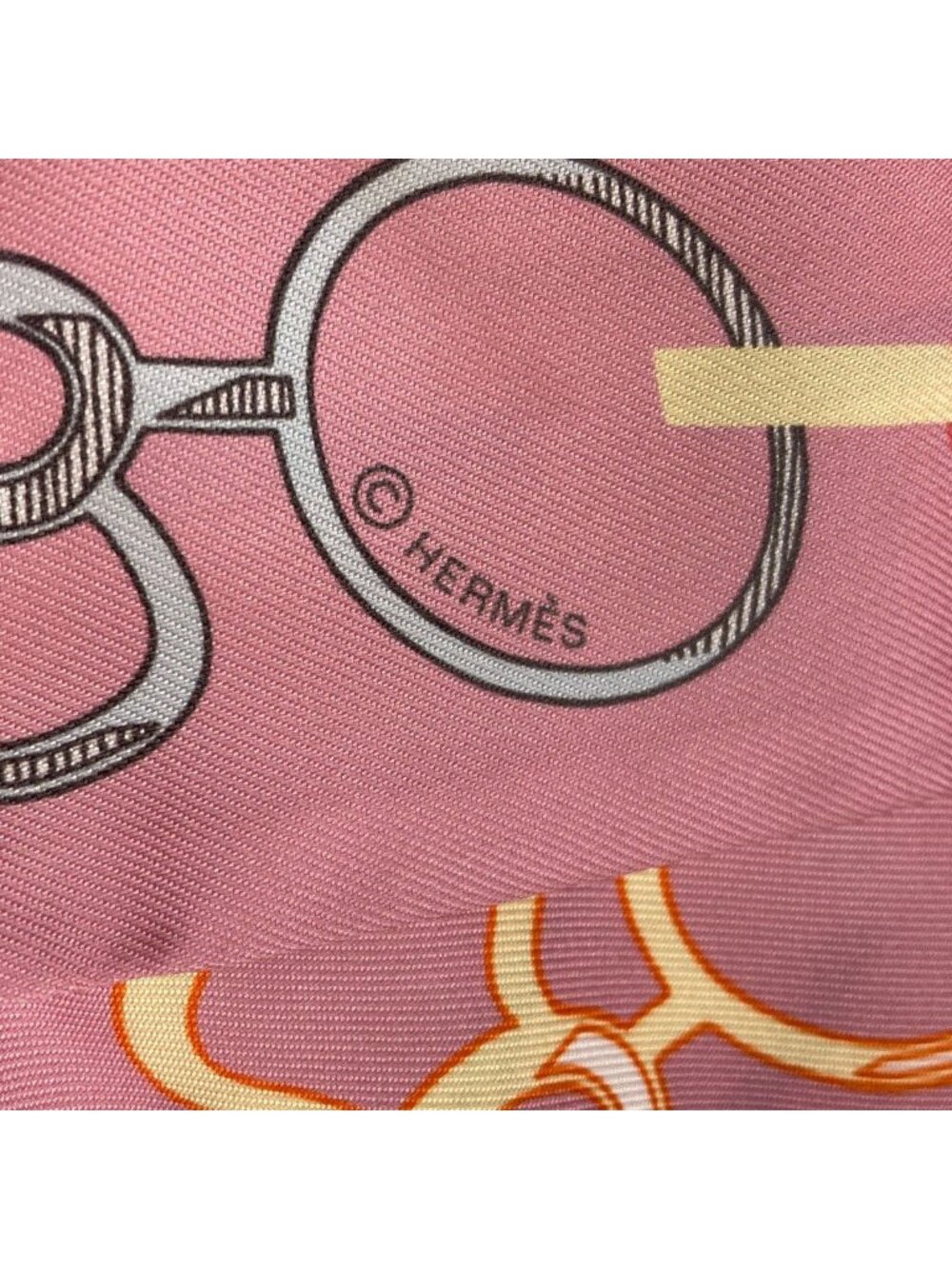 Hermes Twilly Scarf Silk - Picture 5 of 7